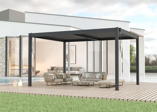 hliníková pergola LANITPLAST BIOCLIMATIC 43 BASIC - V210