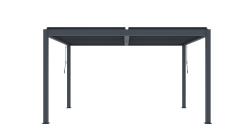 hliníková pergola LANITPLAST BIOCLIMATIC 43 BASIC - V210