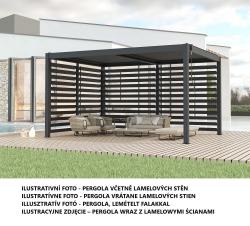 hliníková pergola LANITPLAST BIOCLIMATIC 43 BASIC - V210