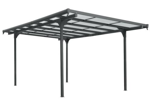 pergola LANITPLAST ALU 53 antracit + bronz PC - V211