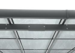 pergola LANITPLAST ALU 53 antracit + bronz PC - V211