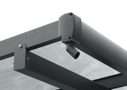 pergola LANITPLAST ALU 53 antracit + bronz PC - V211