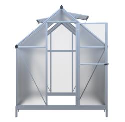 skleník LANITPLAST SARANA 6x8 PC 4 mm stříbrný - V212