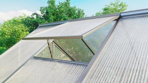 střešní ventilační okno VITAVIA TRITON - stříbrné (260410)