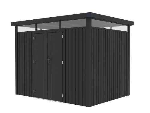 plechový domek LANITPLAST MARBURG 108 ANTRACIT - V213