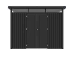 plechový domek LANITPLAST MARBURG 108 ANTRACIT - V213