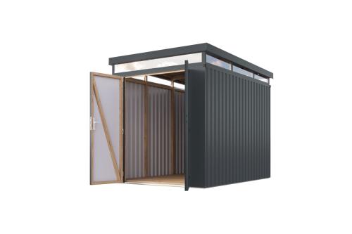 plechový domek KARIBU AURUM 2,5 (53665) antracit