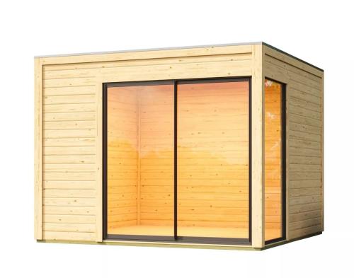 dřevěný domek KARIBU DICE 1 (50548) natur