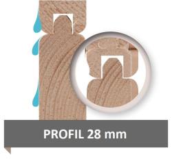 dřevěný domek KARIBU multifunkční (12145) natur