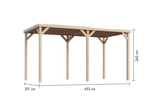 zahradní altán KARIBU CUBECO 1 (48371)