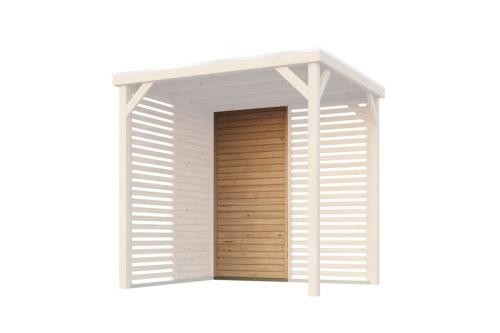 boční stěna KARIBU k altánu CUBECO MINI (48389)