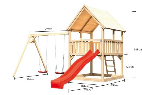 dětské hřiště KARIBU LUIS 89370