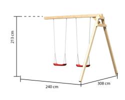 dětské hřiště KARIBU LUIS 89370