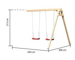 dětské hřiště KARIBU LUIS 49031