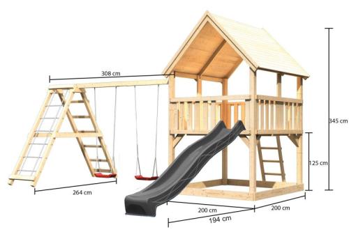 dětské hřiště KARIBU LUIS 49090