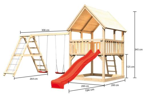 dětské hřiště KARIBU LUIS 89375