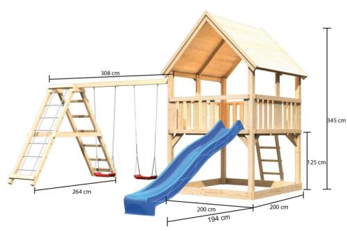 dětské hřiště KARIBU LUIS 89373