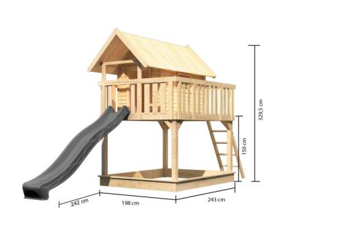 dětské hřiště KARIBU FIDEL 49796