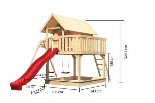 dětské hřiště KARIBU FIDEL 97790