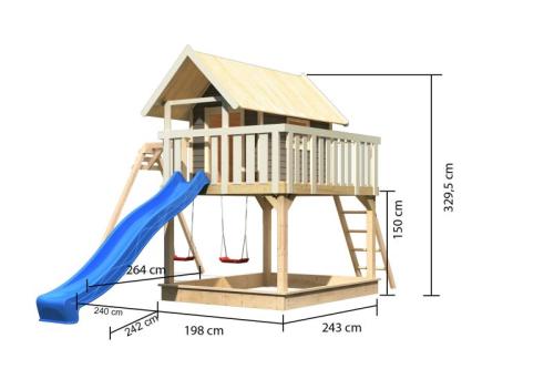 dětské hřiště KARIBU FIDEL 97791