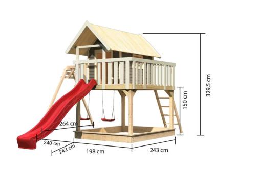 dětské hřiště KARIBU FIDEL 97792