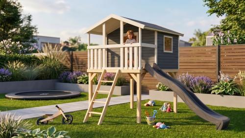 dětské hřiště KARIBU BENJAMIN 49564 terragrau