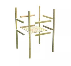 dětské hřiště KARIBU BENJAMIN 49564 terragrau