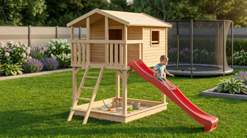 dětské hřiště KARIBU BENJAMIN 91205 natur
