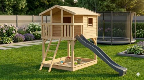 dětské hřiště KARIBU BENJAMIN 49563 natur