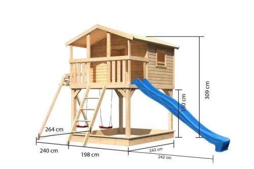 dětské hřiště KARIBU BENJAMIN 97781 natur