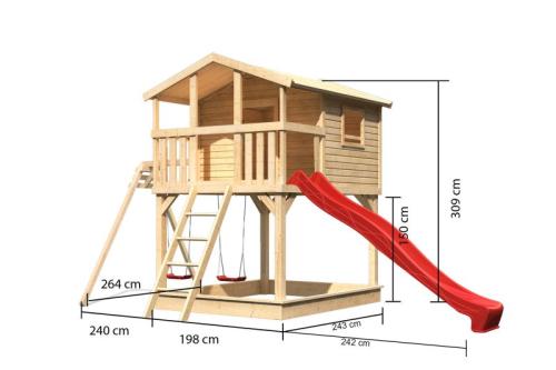 dětské hřiště KARIBU BENJAMIN 97782 natur