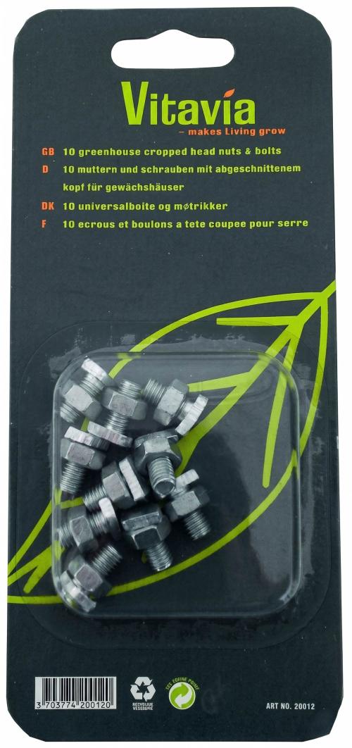 obdélníkové hliníkové šrouby VITAVIA