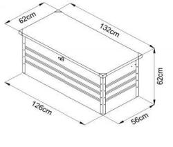 úložný box LANITPLAST MEDIUM 400