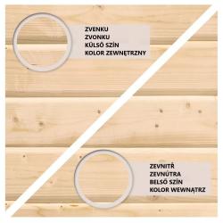 dřevěná garáž KARIBU FAHRRADGARAGE 4 (12484) natur