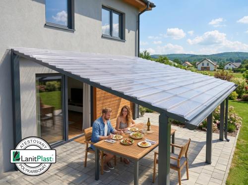 polykarbonátový panel MARLON CSE DIAMOND Z-TOP 2,8 mm 0,954x3 m čirá