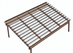 polykarbonátový panel MARLON CSE DIAMOND Z-TOP 2,8 mm 0,954x4 m bronz