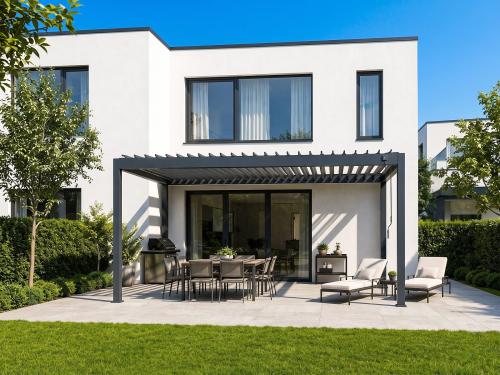 bioklimatická pergola LANITPLAST ALUGARDEN 4x3 m
