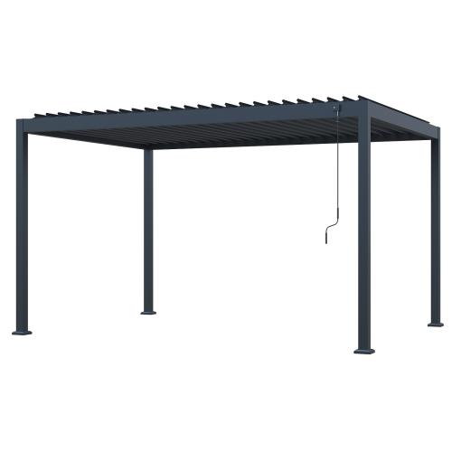 bioklimatická pergola LANITPLAST ALUGARDEN 4x3 m