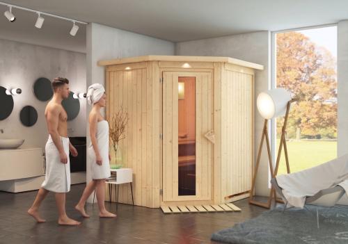 finská sauna KARIBU TAURIN (80645)