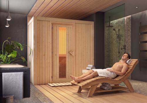 finská sauna KARIBU VARIADO (80667)