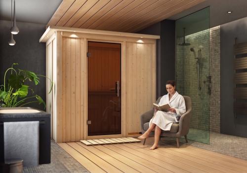 finská sauna KARIBU VARIADO (80683)