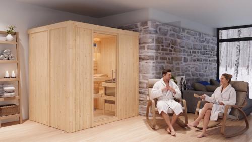 finská sauna KARIBU BODIN (85578)