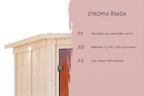 finská sauna KARIBU BODIN (75651)