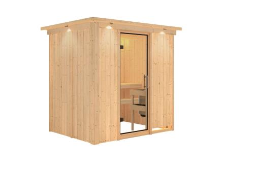 finská sauna KARIBU BODIN (85582)