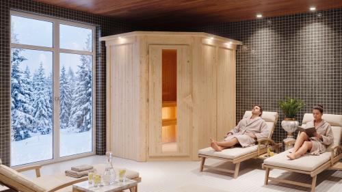 finská sauna KARIBU CARIN (75667)
