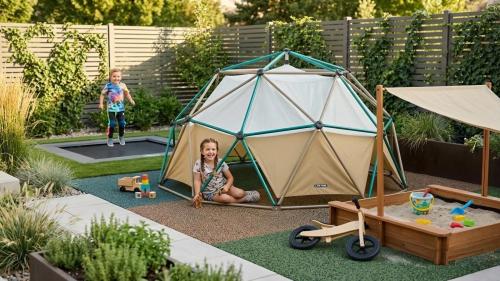 dětský lezecký dóm LIFETIME GEODOME 90612 s plachtou - V225