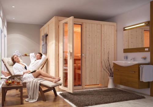 finská sauna KARIBU RODIN (75722)