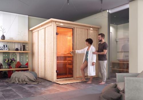 finská sauna KARIBU RODIN (47117)