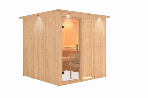 finská sauna KARIBU RODIN (85615)