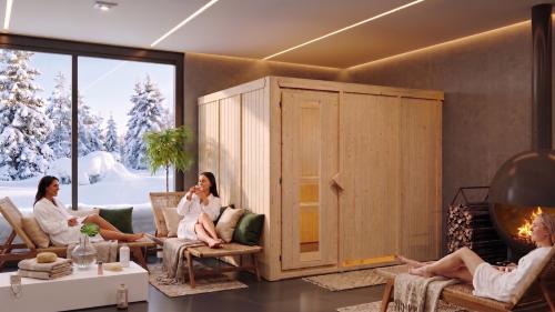 finská sauna KARIBU GOBIN (75757)